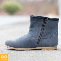 BOSTONEER Unisex Warm Urban Hemp Boots with Organic Booties - Women's & Men's Sizes 17 Shoes Women’s Footwear BOSTONEER Unisex Warm Urban Hemp Boots (With Organic Booties) (Women's & Men's Sizes)