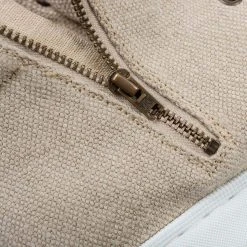 Geneva Hemp High Top Sneakers with Zipper - Unisex Men's & Women's Eco-Friendly Shoes 20 Shoes GENEVA Hemp High Top Sneakers Zipper (Men's & Women's Sizes)