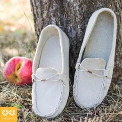 MONTAUK Handmade Hemp Moc Loafers for Men - Eco-Friendly & Comfortable (Discontinued) 14 Shoes MONTAUK Handmade Hemp Moc Loafers (Men's Size) (Discontinued)
