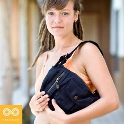 Vendor-unknown JACKIE 100% Organic Hemp Clutch Purse (Plastic-free)