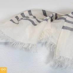 MANDALAY Organic Linen Throw Wrap - Luxurious Bespoke Living Room Blanket 8 Vendor-unknown MANDALAY Bespoke Organic Linen Throw Wrap