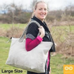 Handmade 100% Organic French Flax Linen Handbag - Claremont by ShoesBags&More 15 Vendor-unknown ShoesBags&More Bespoke Handmade 100% Organic French Flax Linen Handbag (Claremont)