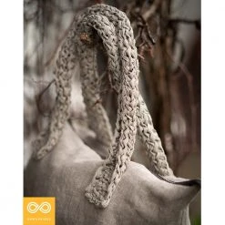 Handmade 100% Organic French Flax Linen Handbag - Claremont by ShoesBags&More 18 Vendor-unknown ShoesBags&More Bespoke Handmade 100% Organic French Flax Linen Handbag (Claremont)