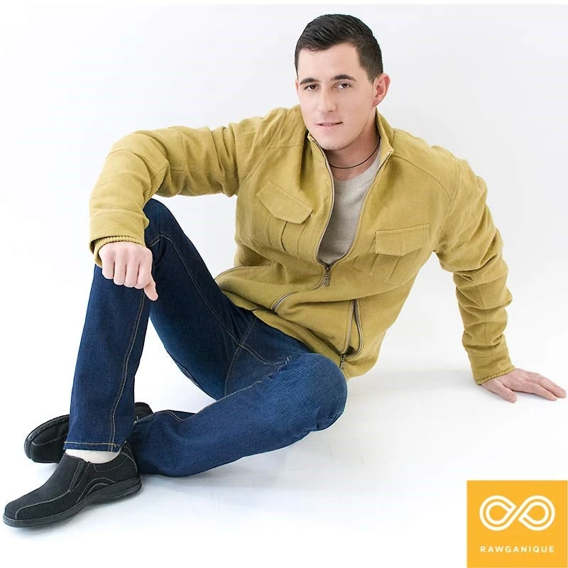 Unisex PARK LANE Organic Hemp Jacket with Organic Cotton Fleece Lining - Eco-Friendly Warmwear & Outerwear 12 Vendor-unknown Warmwear & Outerwear PARK LANE Organic Hemp Jacket (Organic Cotton Fleece Lining) (Unisex)