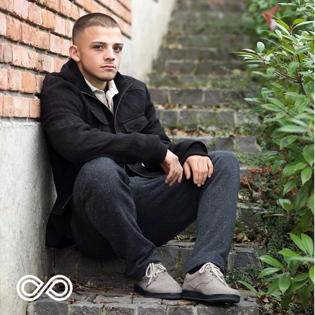 Unisex PARK LANE Organic Hemp Jacket with Organic Cotton Fleece Lining - Eco-Friendly Warmwear & Outerwear 5 Vendor-unknown Warmwear & Outerwear PARK LANE Organic Hemp Jacket (Organic Cotton Fleece Lining) (Unisex)