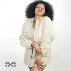 Vendor-unknown Men RAPHAEL 100% Organic Hemp Painter's Shirt (10oz Fabric) (Unisex)