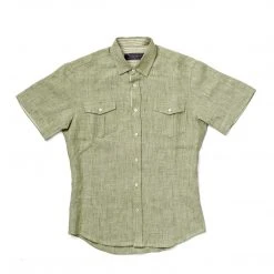 Men's Slim-Fit Short-Sleeve 100% Organic Hemp Shirt | Amsterdam Collection | Eco-Friendly & Comfortable 18 Vendor-unknown Men AMSTERDAM Slim-Fit Short-Sleeve 100% Organic Hemp Shirt