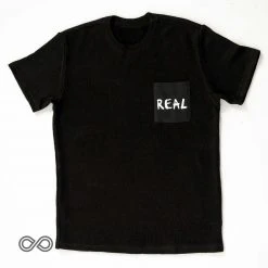 Vendor-unknown MANLEY BEACH 100% Hemp T-Shirt (Choice Of 4 Designs Printed On Pocket) Printed Tees & More