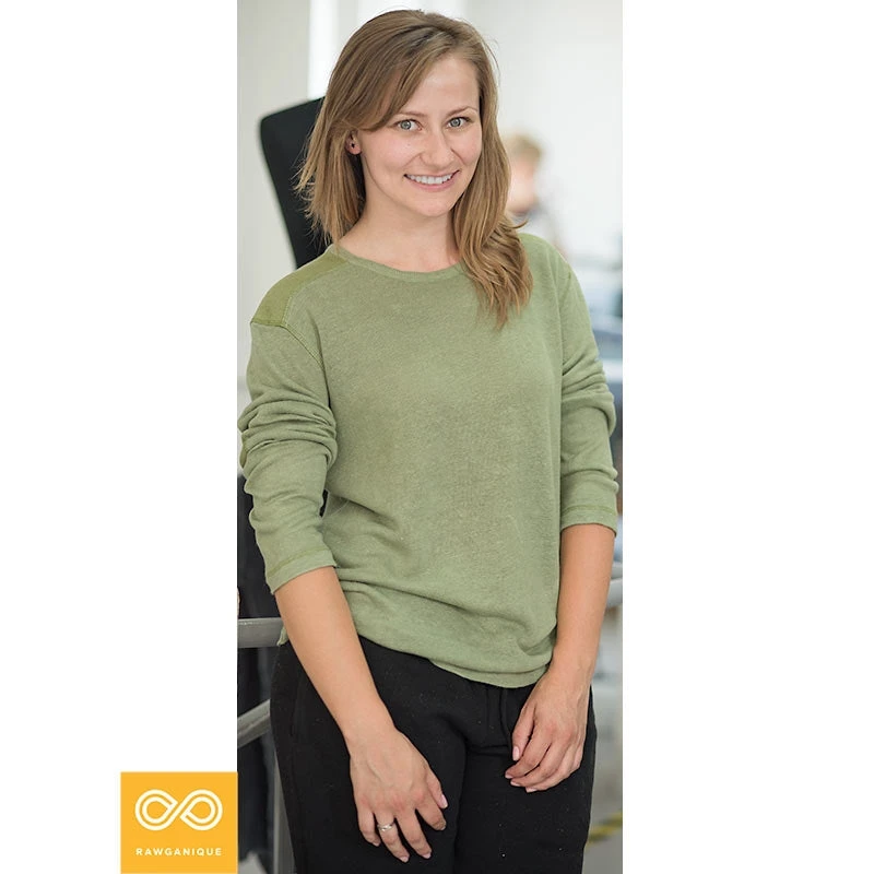 STRAVINSKY 100% Organic Linen Long-Sleeve Knit Shirt - Unisex, Eco-Friendly & Comfortable 7 Vendor-unknown STRAVINSKY 100% Organic Linen Long-sleeve Knit Shirt (Unisex)