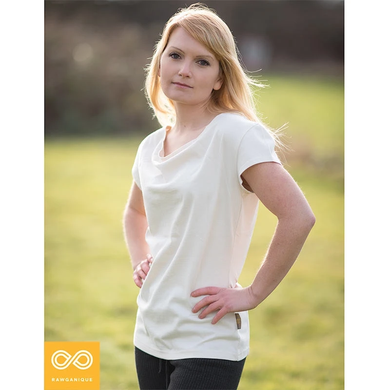 APHRODITE 100% Organic Cotton Cowl Neck Blouse for Women - Soft & Stylish Top 2 Vendor-unknown APHRODITE 100% Organic Cotton Cowl Neck Blouse Women