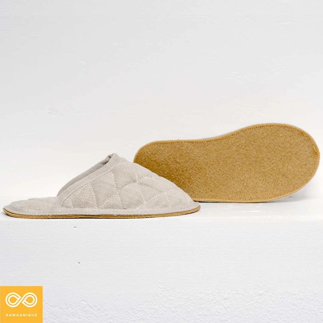 Unisex OKINAWA Hemp Slippers - 3-Layer Footbed, Natural Rubber Soles for Indoor/Outdoor Comfort 11 Shoes Footwear OKINAWA Indoor/Outdoor Hemp Slippers (3-Layer Footbed) (Natural Rubber Soles) (Unisex)