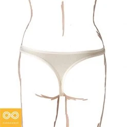 Vendor-unknown Organic Cotton Sheer Thong (Jenny) Briefs
