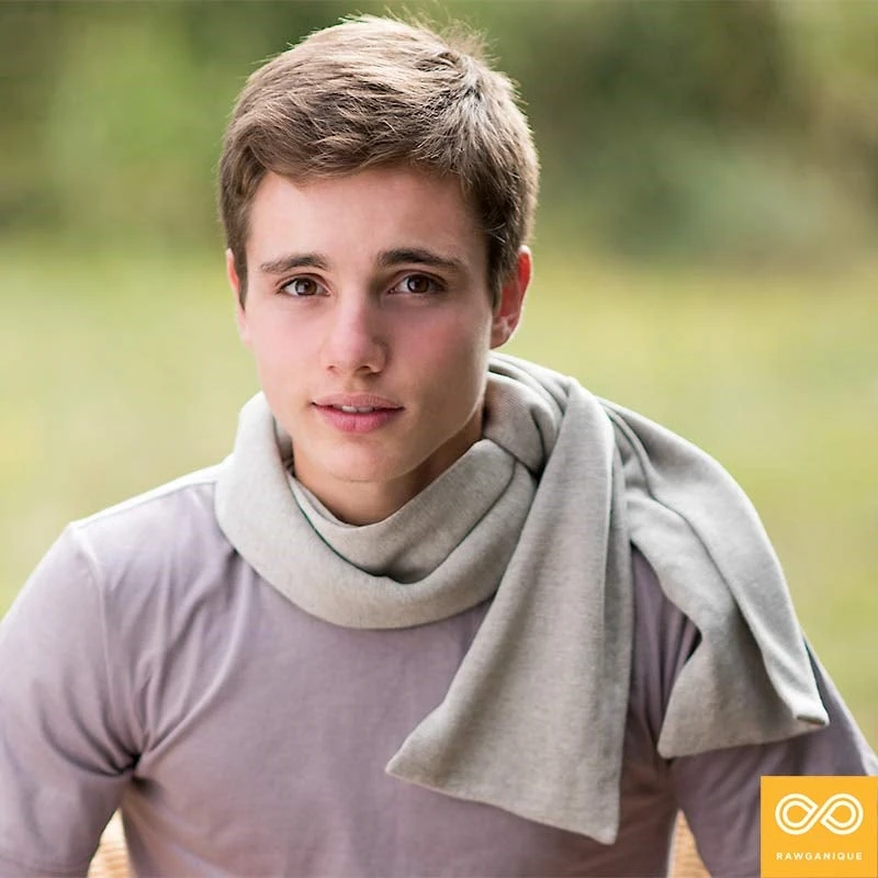 NOTTINGHAM 100% Organic Hemp Knit Scarf - Double Layer, Unisex, 77" X 7" - Warmwear & Outerwear 2 Vendor-unknown NOTTINGHAM 100% Organic Hemp Knit Scarf (Double Layer) (Unisex) (77" X 7") Warmwear & Outerwear