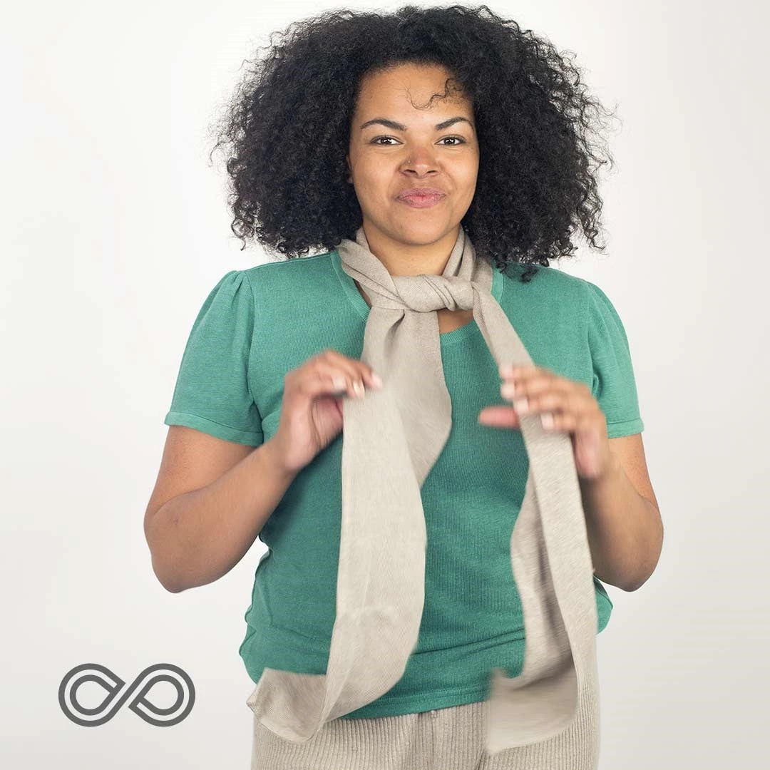 NOTTINGHAM 100% Organic Hemp Knit Scarf - Double Layer, Unisex, 77" X 7" - Warmwear & Outerwear 17 Vendor-unknown NOTTINGHAM 100% Organic Hemp Knit Scarf (Double Layer) (Unisex) (77" X 7") Warmwear & Outerwear