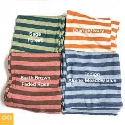 NOTTINGHAM 100% Organic Hemp Knit Scarf - Double Layer, Unisex, 77" X 7" - Warmwear & Outerwear 49 Vendor-unknown NOTTINGHAM 100% Organic Hemp Knit Scarf (Double Layer) (Unisex) (77