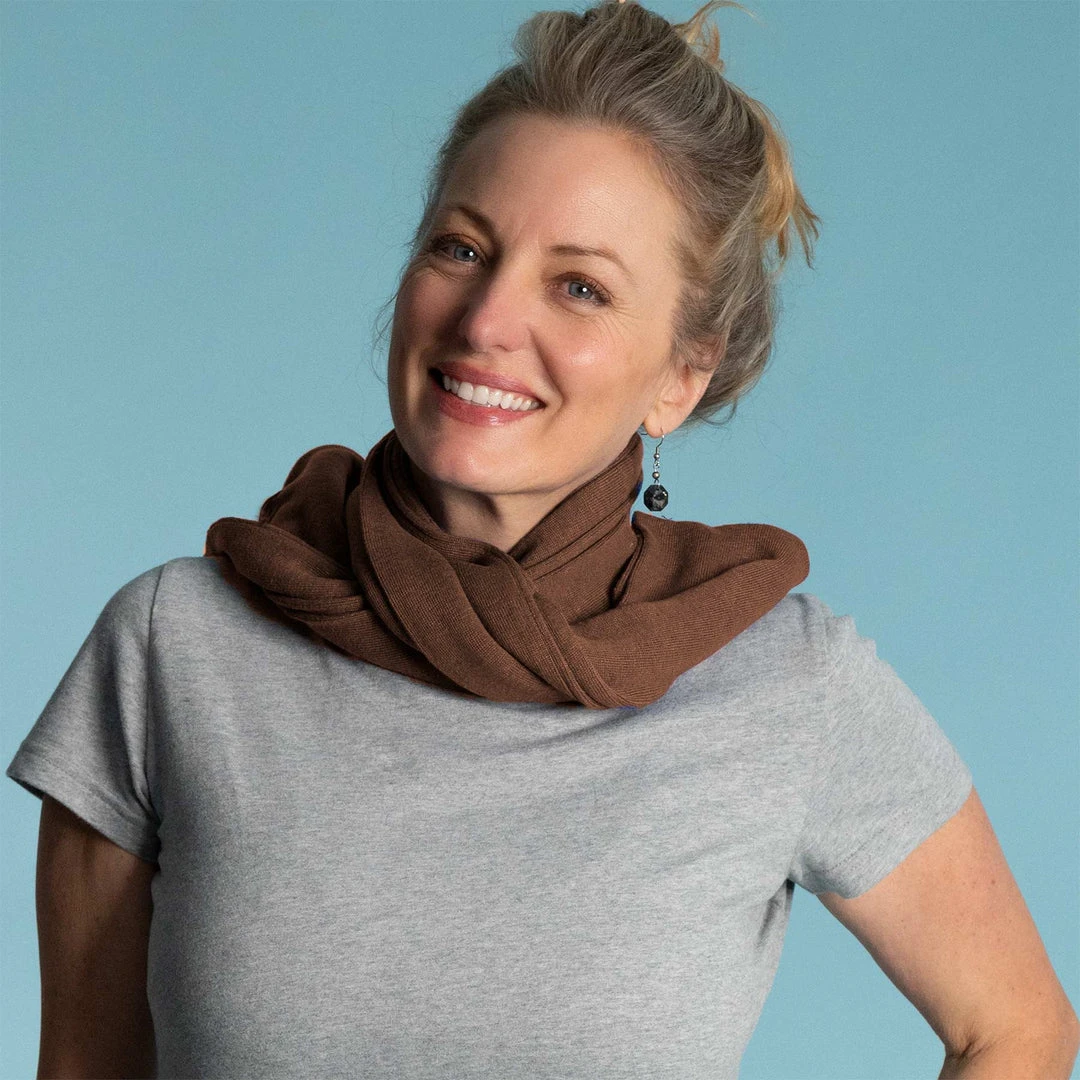 NOTTINGHAM 100% Organic Hemp Knit Scarf - Double Layer, Unisex, 77" X 7" - Warmwear & Outerwear 15 Vendor-unknown NOTTINGHAM 100% Organic Hemp Knit Scarf (Double Layer) (Unisex) (77" X 7") Warmwear & Outerwear