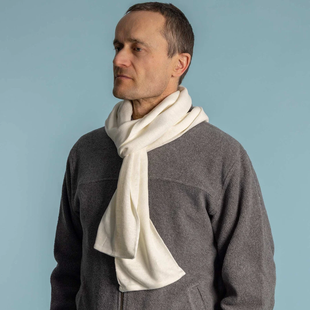 NOTTINGHAM 100% Organic Hemp Knit Scarf - Double Layer, Unisex, 77" X 7" - Warmwear & Outerwear 12 Vendor-unknown NOTTINGHAM 100% Organic Hemp Knit Scarf (Double Layer) (Unisex) (77" X 7") Warmwear & Outerwear