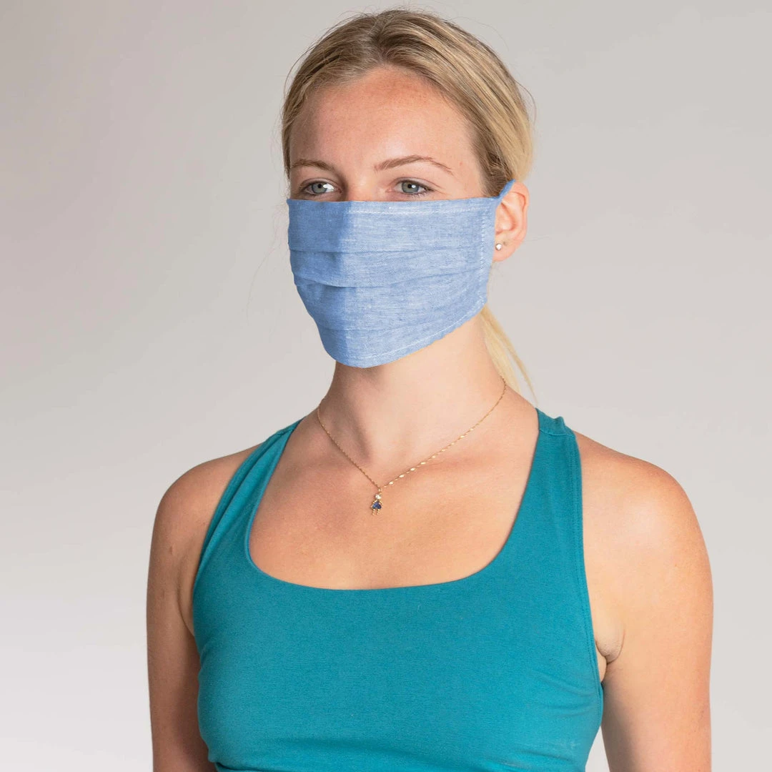 SCHOENBERG 100% Hemp Elastic-Free Face Mask | Eco-Friendly & Breathable Face Covering 3 Vendor-unknown Face Coverings SCHOENBERG 100% Hemp Face Mask Mouth Mask (Elastic-free)