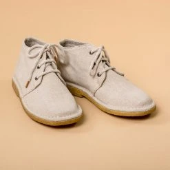 DOWNTON Men's Hemp High Top Shoes with Natural Rubber Sole | Eco-Friendly Men's Footwear 23 Shoes DOWNTON Men's Hemp High Tops With Natural Rubber Sole (Men's Sizes)