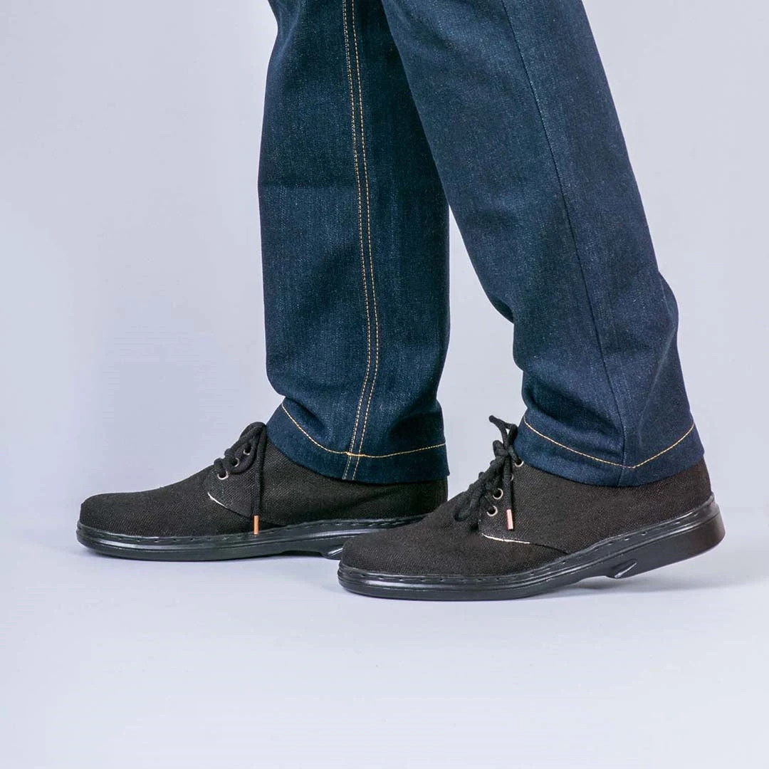 Unisex Hemp Oxford Dress Shoes - Round Toe Comfortable Footwear for Men & Women 9 Hemp Oxford Dress Shoes (Round Toes) (Unisex Sizes)