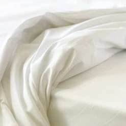 Vendor-unknown MYRTLE BEACH 100% Organic Cotton Sateen Sheets Pillowcases Duvet Covers (USA) BedBath