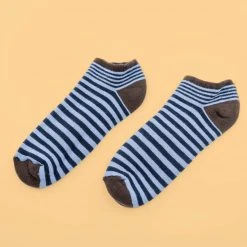 CYPRESS POINT 3-Pack Organic Cotton No-Show Anklet Footie Golf Socks