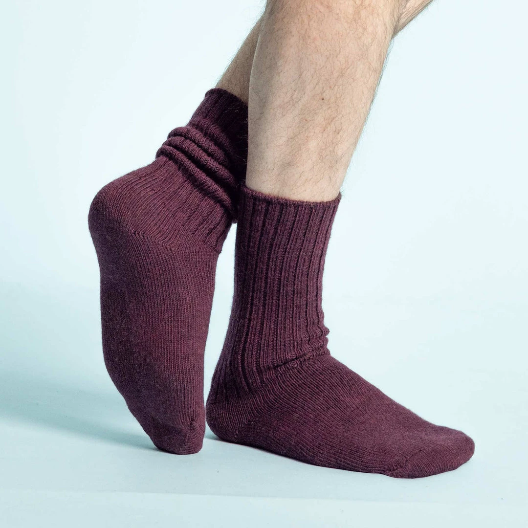 TENNYSON Organic Merino Wool Crew Socks for Men - 1 Pair, Made in USA | Premium Comfort & Durability 3 TENNYSON Organic Merino Wool Crew Socks (1 Pair) (Made In USA)