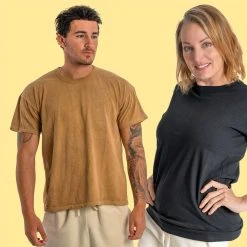 T-Shirts SONOMA 100% Organic Cotton Crewneck T-shirt (Made In USA) (Unisex) Women