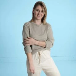 STRAVINSKY 100% Organic Linen Long-Sleeve Knit Shirt - Unisex, Eco-Friendly & Comfortable 24 Vendor-unknown STRAVINSKY 100% Organic Linen Long-sleeve Knit Shirt (Unisex)