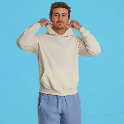 Vendor-unknown SURF CITY 100% Organic Cotton Lightweight Hoodie (Made In USA) (Unisex)