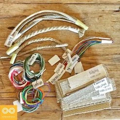 Swatchbook 5: Arts & Crafts Kit - Hemp Ropes, Braided Cords, Twines, Webbing, Edging Tape DIY