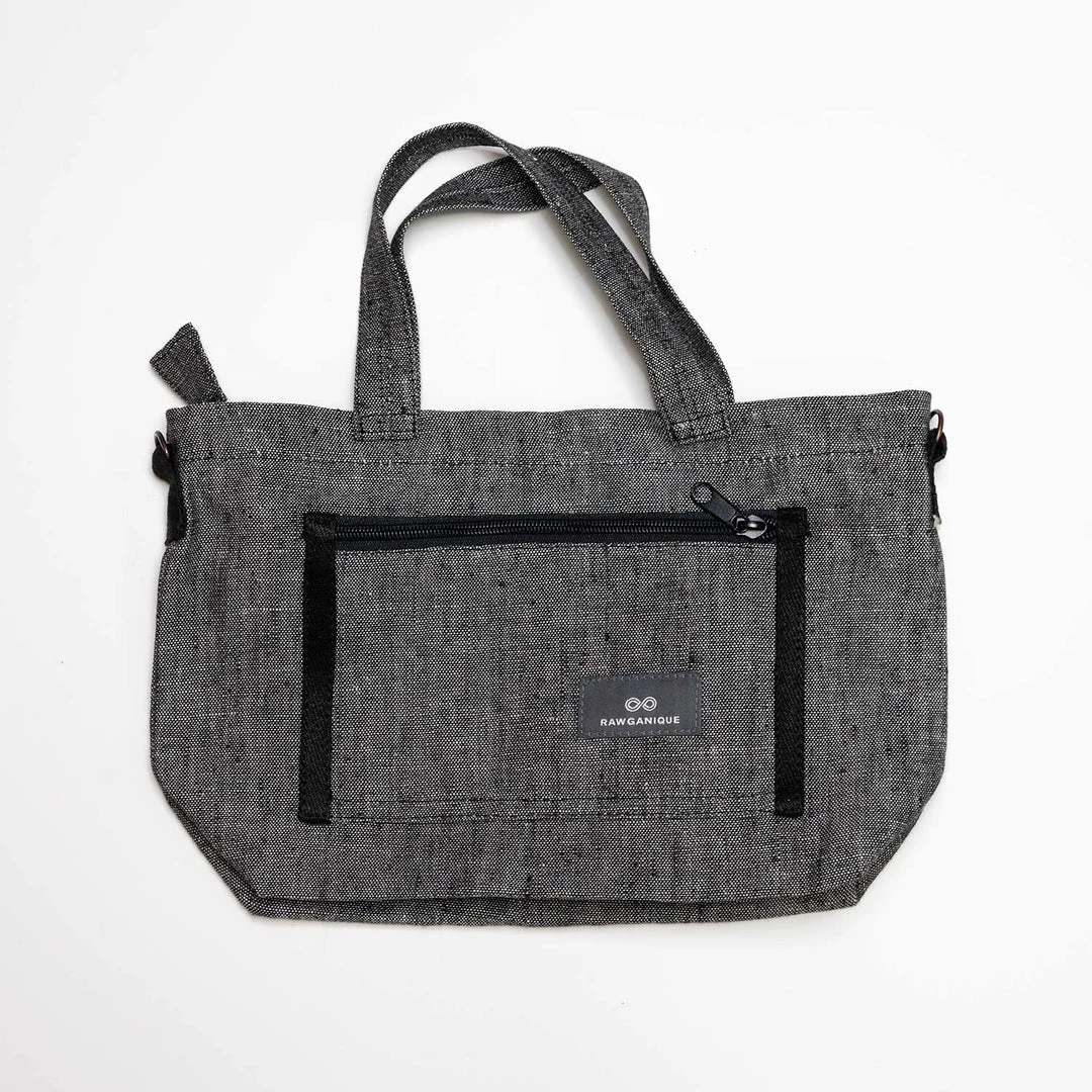 SYDNEY Hemp Shoulder & Clutch Mini Tote Bag - Eco-Friendly, Plastic-Free (12x9x3.5) | ShoesBags&More 4 Vendor-unknown SYDNEY Hemp Shoulder / Clutch Mini Tote Bag (Wear Your Passion) (12x9x3.5) (Plastic-free) ShoesBags&More