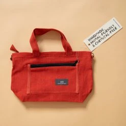 Vendor-unknown SYDNEY 100% Organic Hemp Clutch Tote (With Shoulder Strap) (12x9x3.5) (Plastic-free)