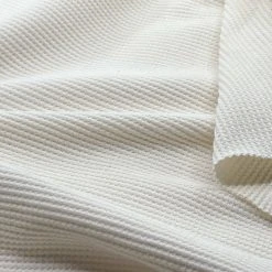 Vendor-unknown WAFFLE 100% USA Organic Cotton Thermal Knit Honeycomb Tubular Fabric (By The Yard) DIY