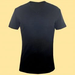 Vendor-unknown TIVOLI V-Neck Slim-Fit 100% Hemp T-Shirt T-Shirts