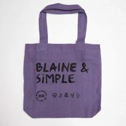 Turin Organic Hemp Bag - Blaine & Simple Design | Eco-Friendly Printed Tees & More 18 Vendor-unknown Printed Tees & More Turin Organic Hemp Bag ('Blaine & Simple')