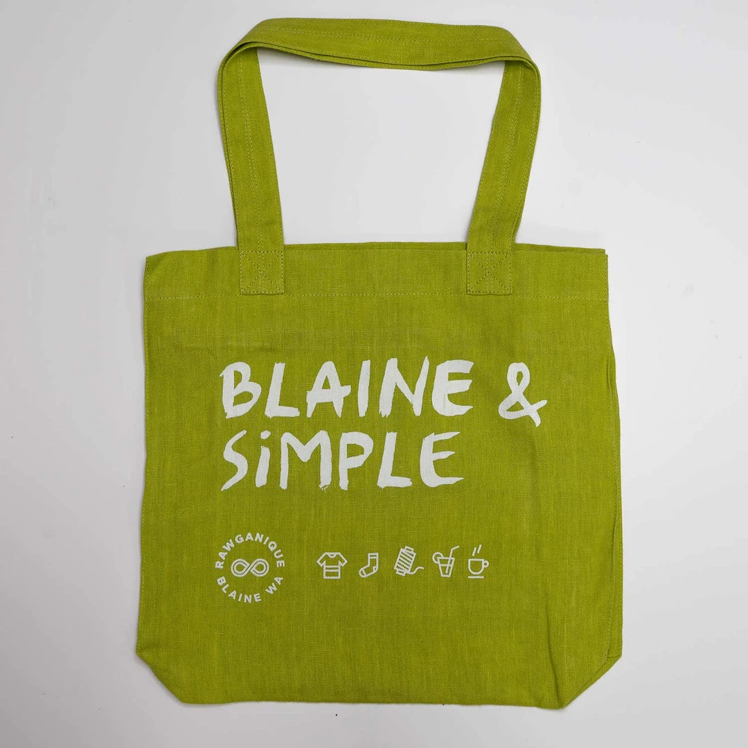 Turin Organic Hemp Bag - Blaine & Simple Design | Eco-Friendly Printed Tees & More 7 Vendor-unknown Printed Tees & More Turin Organic Hemp Bag ('Blaine & Simple')