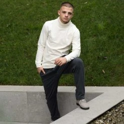 Vendor-unknown NEW HAMPSHIRE Organic Cotton Turtleneck Sweater (Unisex) Women