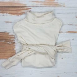 Vendor-unknown Women URBANA 100% Organic Cotton Ribbed Turtleneck Sweater (Unisex) (Discontinued)