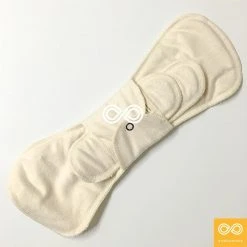 Vendor-unknown Organic Cotton Night Time Washable Menstrual Pad (Made In USA) (1 Piece) (Latex-free) Feminine Hygiene