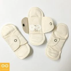 Vendor-unknown Feminine Hygiene Organic Cotton 3-Pack Menstrual Pantyliner (Made In USA) (3 Pieces) (Latex-free)