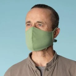 VIVALDI 2-Layer 100% Organic Cotton Face Mask - Elastic-Free, Washable, Filter Pocket - Eco-Friendly & Plastic-Free 31 Vendor-unknown ShoesBags&More VIVALDI 2-Layer 100% Organic Cotton Face Mask Mouth Mask With Filter Pocket (Elastic-Free) (Washable)