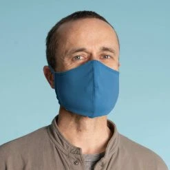 VIVALDI 2-Layer 100% Organic Cotton Face Mask - Elastic-Free, Washable, Filter Pocket - Eco-Friendly & Plastic-Free 24 Vendor-unknown ShoesBags&More VIVALDI 2-Layer 100% Organic Cotton Face Mask Mouth Mask With Filter Pocket (Elastic-Free) (Washable)