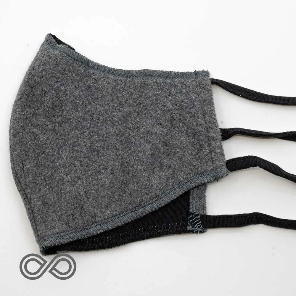 VIVALDI 2-Layer 100% Organic Cotton Face Mask - Elastic-Free, Washable, Filter Pocket - Eco-Friendly & Plastic-Free 18 Vendor-unknown ShoesBags&More VIVALDI 2-Layer 100% Organic Cotton Face Mask Mouth Mask With Filter Pocket (Elastic-Free) (Washable)