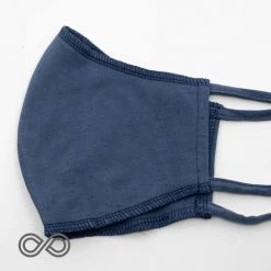 VIVALDI 2-Layer 100% Organic Cotton Face Mask - Elastic-Free, Washable, Filter Pocket - Eco-Friendly & Plastic-Free 41 Vendor-unknown ShoesBags&More VIVALDI 2-Layer 100% Organic Cotton Face Mask Mouth Mask With Filter Pocket (Elastic-Free) (Washable)