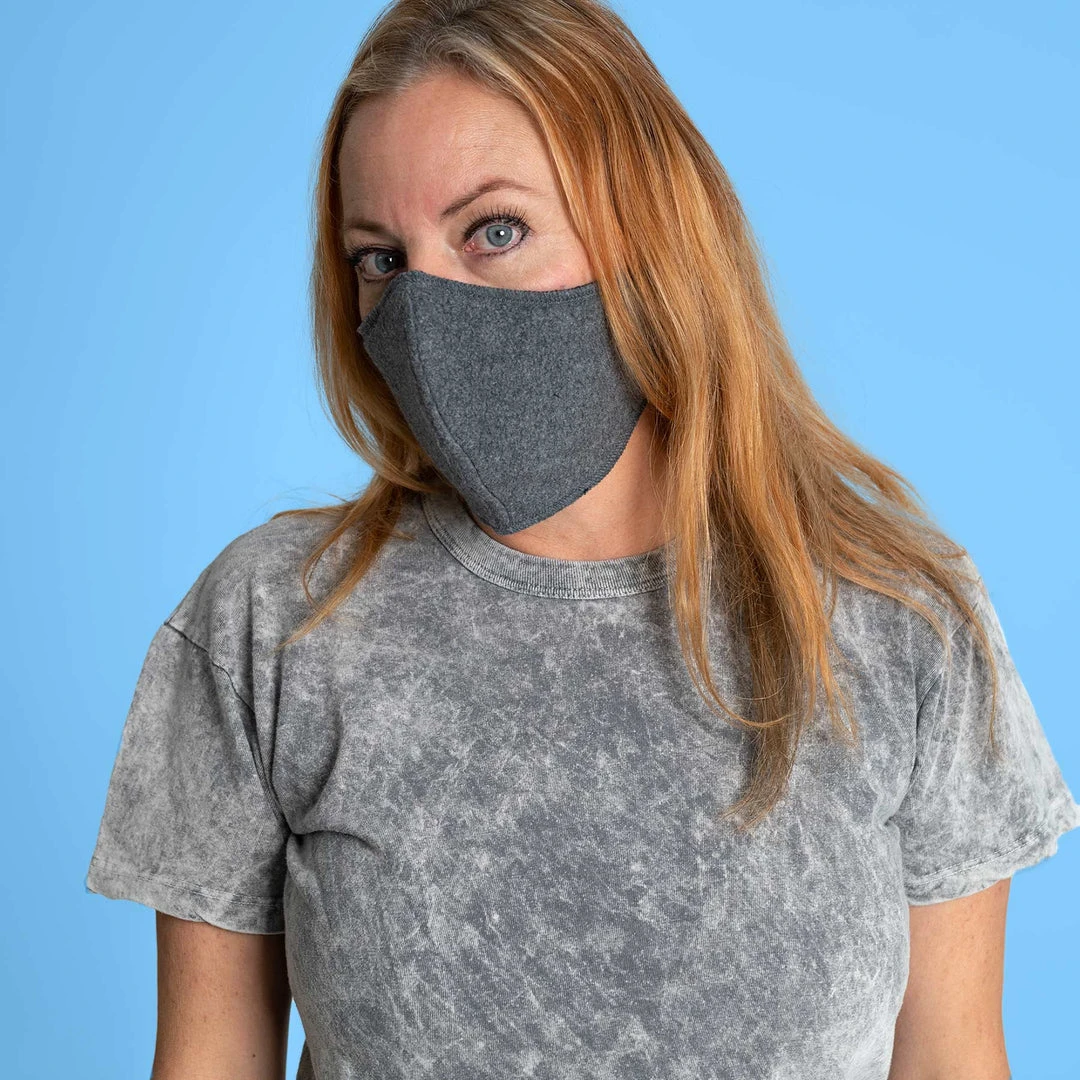 VIVALDI 2-Layer 100% Organic Cotton Face Mask - Elastic-Free, Washable, Filter Pocket - Eco-Friendly & Plastic-Free 2 Vendor-unknown ShoesBags&More VIVALDI 2-Layer 100% Organic Cotton Face Mask Mouth Mask With Filter Pocket (Elastic-Free) (Washable)