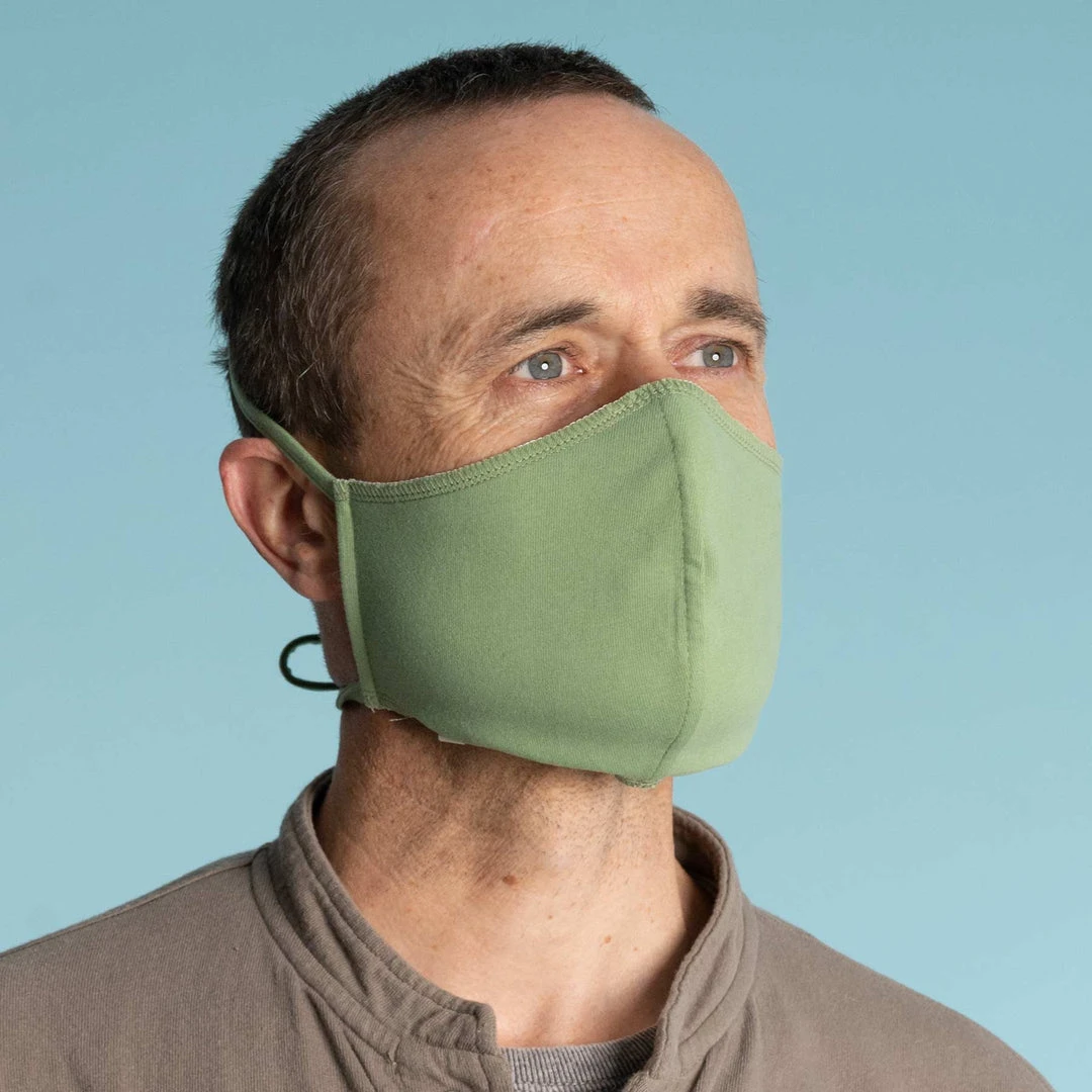 VIVALDI 2-Layer 100% Organic Cotton Face Mask - Elastic-Free, Washable, Filter Pocket - Eco-Friendly & Plastic-Free 5 Vendor-unknown ShoesBags&More VIVALDI 2-Layer 100% Organic Cotton Face Mask Mouth Mask With Filter Pocket (Elastic-Free) (Washable)