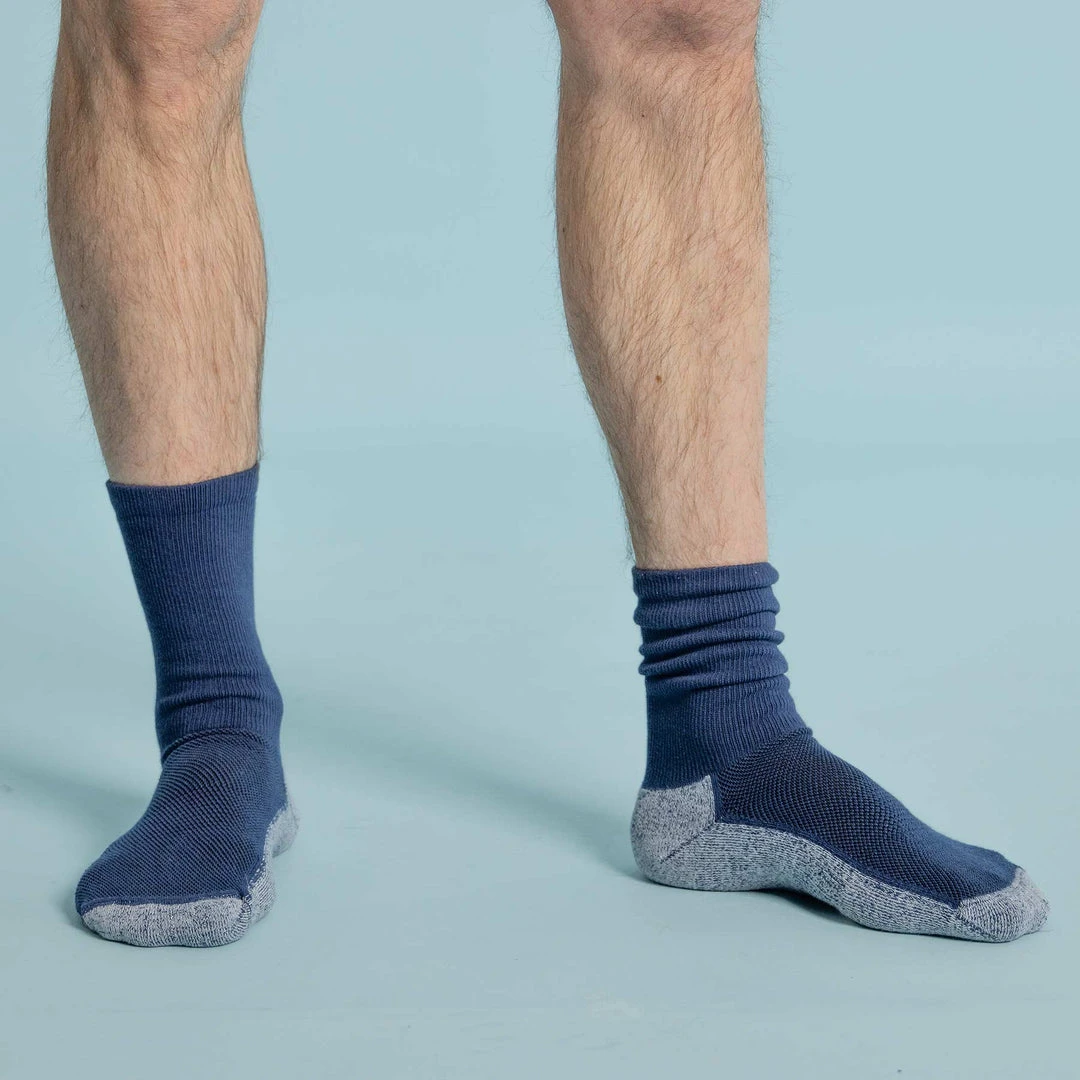 WIMBLEDON Unisex Organic Cotton Sports Crew Socks - Made in USA, Comfortable & Durable 2 WIMBLEDON Unisex Organic Cotton Sports Crew Socks (Made In USA)