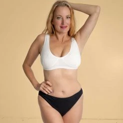 Vendor-unknown AUBREY Organic Cotton Wireless Bra (Made In USA)