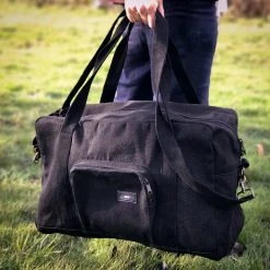 Vendor-unknown WORLD EXPLORER 100% Organic Hemp Duffel Bag (20x12.5x9) (Plastic-free) Hemp Lovers